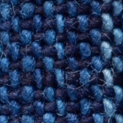 The ReBorn House TRH5810 Matsusaka Momen Hon-Aizome Solid Indigo Cotton in Kamenozoki Pale Blue, colorway TRH5810.A, flat fabric swatch