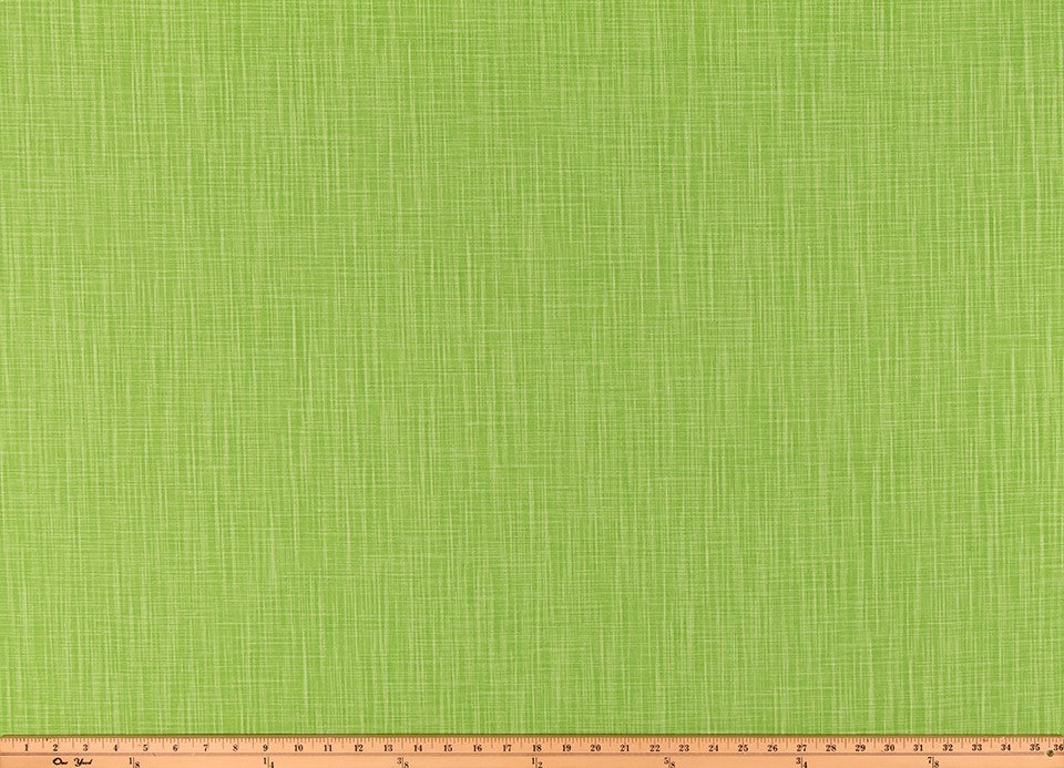 The ReBorn House TRH5979 Performance Fabric in Lime, colorway TRH5979.E, solid in green and white