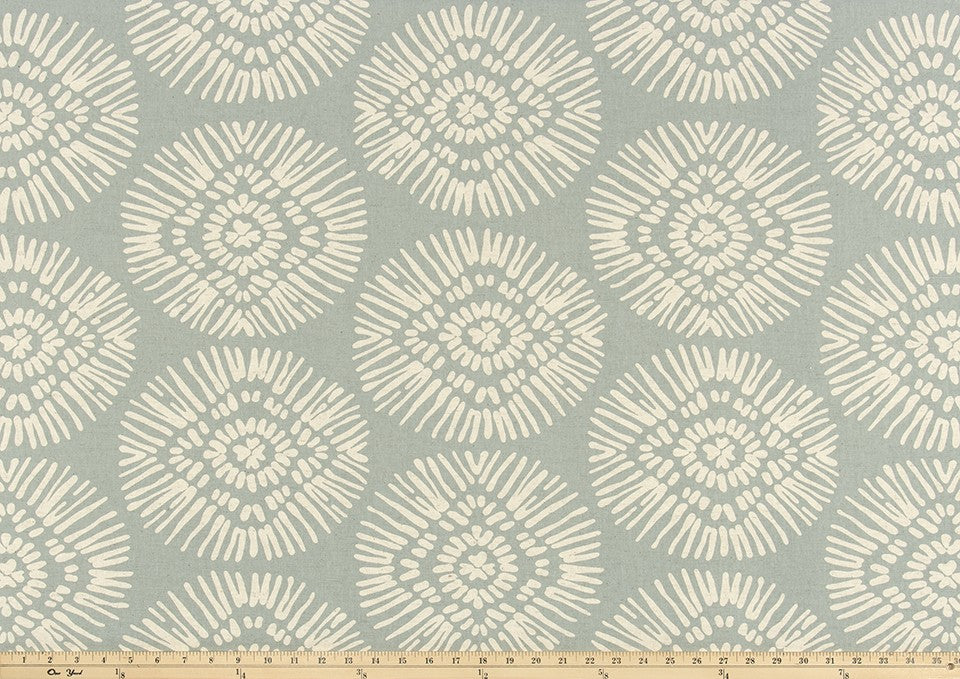 The ReBorn House TRH5995 Performance Fabric in Dove Grey, colorway TRH5995.A, geometric in grey and neutral
