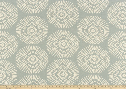The ReBorn House TRH5995 Performance Fabric in Dove Grey, colorway TRH5995.A, geometric in grey and neutral
