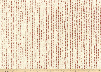 The ReBorn House TRH5996 Performance Fabric in Terracotta, colorway TRH5996.C, solid in orange and red