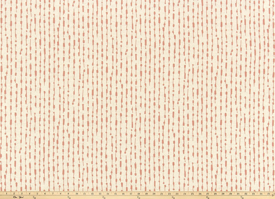 The ReBorn House TRH5996 Performance Fabric in Coral, colorway TRH5996.D, solid in orange and pink