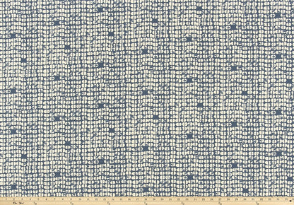 The ReBorn House TRH5997 Performance Fabric in Slate Blue, colorway TRH5997.C, solid in blue and grey