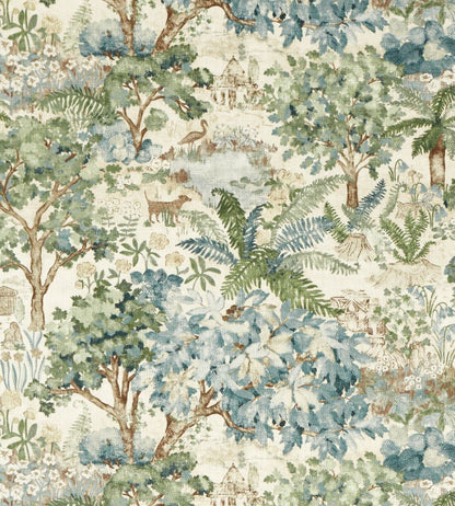 The Stumpery Fabric by Sanderson Fern