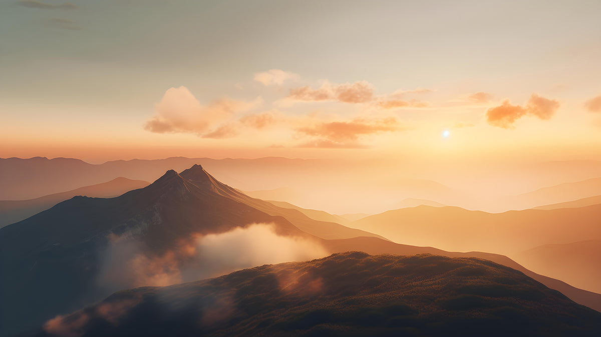 The Summit Dawn mural by Rebel Walls