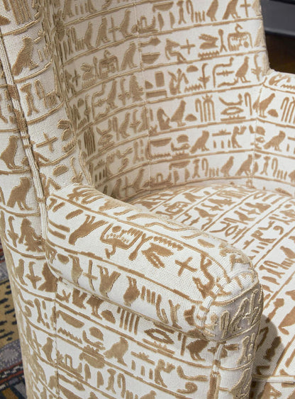 Thebes Fabric by Pierre Frey shown in a room setting (view 1)