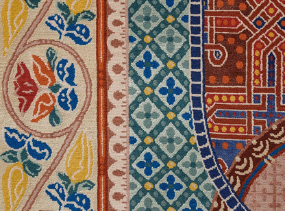Theodora Rug by Pierre Frey in Malachite (FT313002)