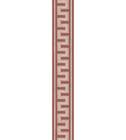 Thessaloniki Wallpaper by Langelid Von Bromssen Wine Red