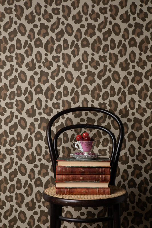 This Is It Wallpaper by Studio Lisa Bengtsson in Brown