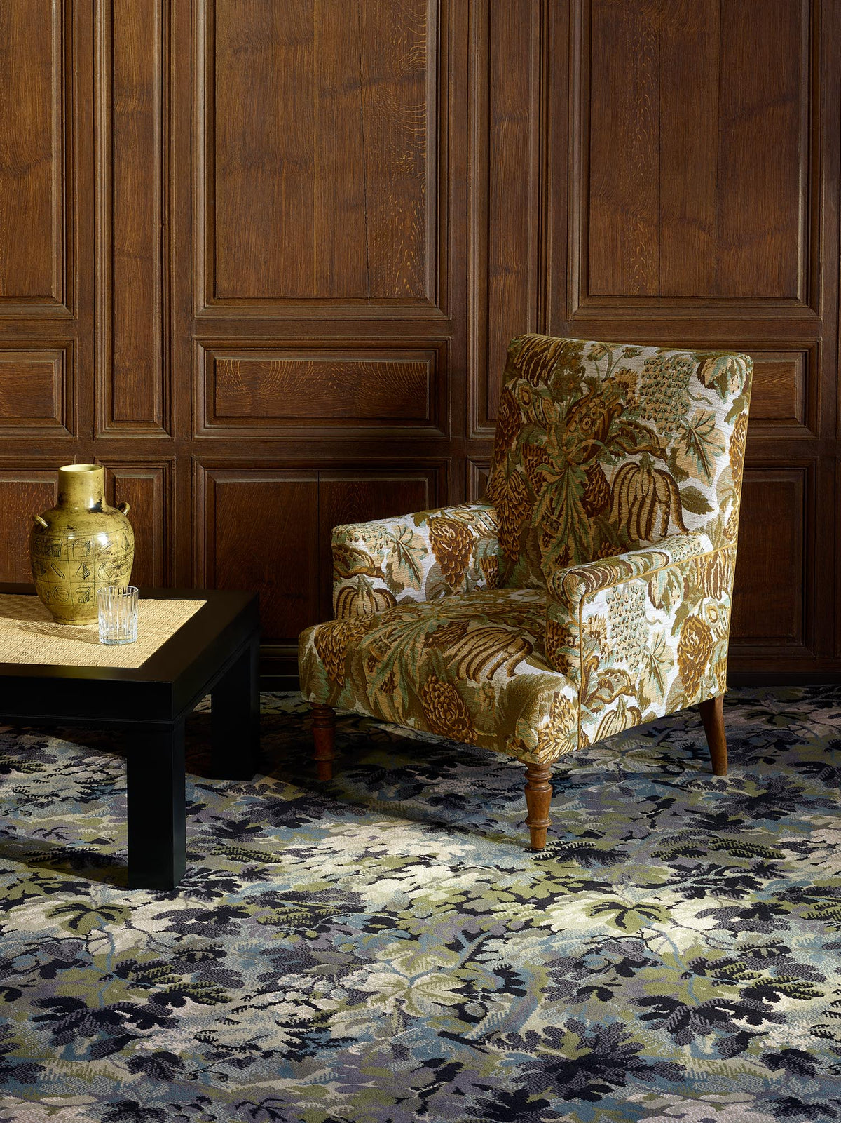 Tibere Rug by Braquenié shown in a room setting (view 2)