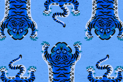 Tibetan Blue wallpaper by Hovia