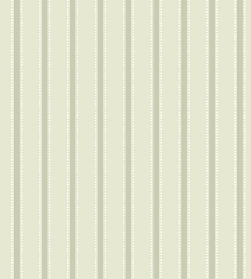 Ticking Stripe Wallpaper by Ohpopsi Sage