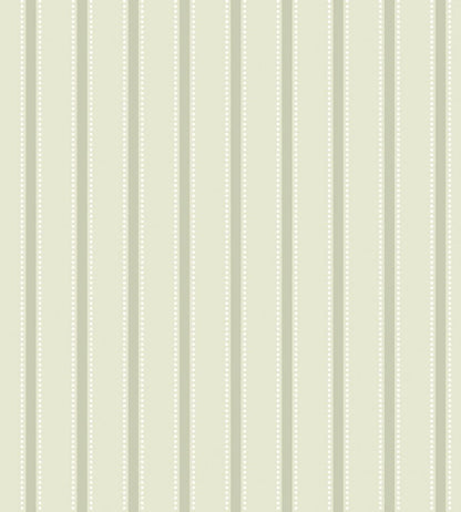 Ticking Stripe Wallpaper by Ohpopsi Sage