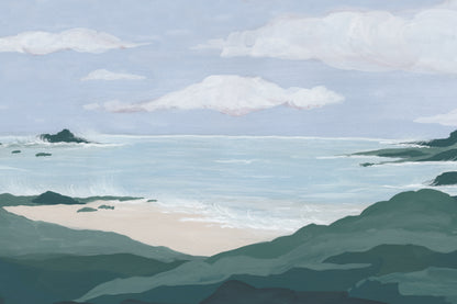 Tidepool Original mural by Hovia