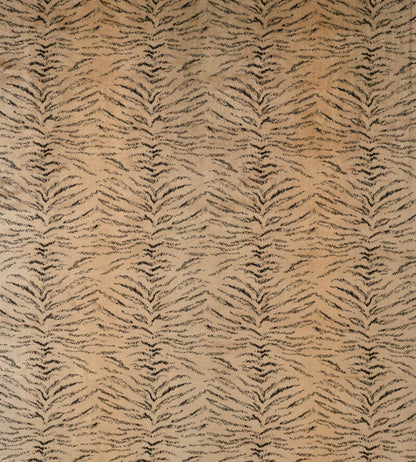 Tiger Velvet Fabric by James Hare Natural