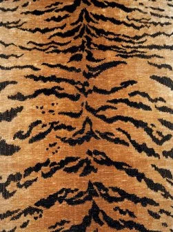 Tigre Velours Fabric by Le Manach in Original (L3353001)