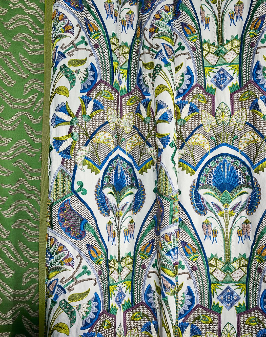 Tigris Fabric by Pierre Frey shown in a room setting (view 1)