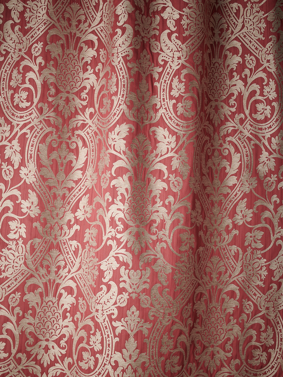 Tigris Fabric by Watts 1874 in Troy Red