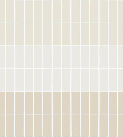 Tiiliskivi Wallpaper by Marimekko Beige
