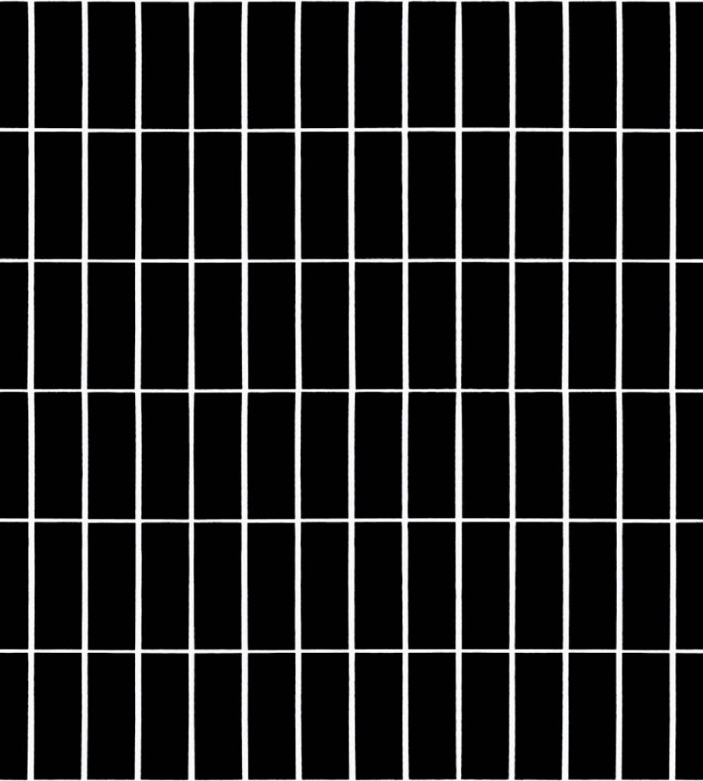 Tiiliskivi Wallpaper by Marimekko Black