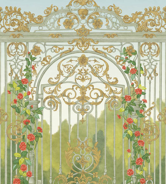Tijou Gate Mural by Cole & Son Spring