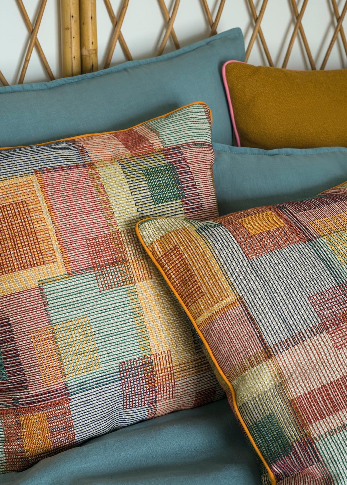 Tikehau Fabric by Pierre Frey shown in a room setting (view 1)