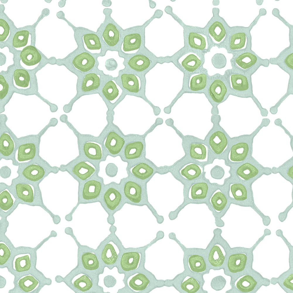 Tile Wallpaper by Galbraith & Paul in Mineral