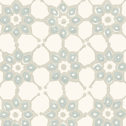 Tile Wallpaper by Galbraith & Paul in Tin