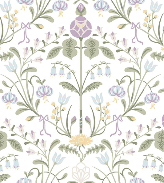 Till Carl Wallpaper by Sandberg Lilac