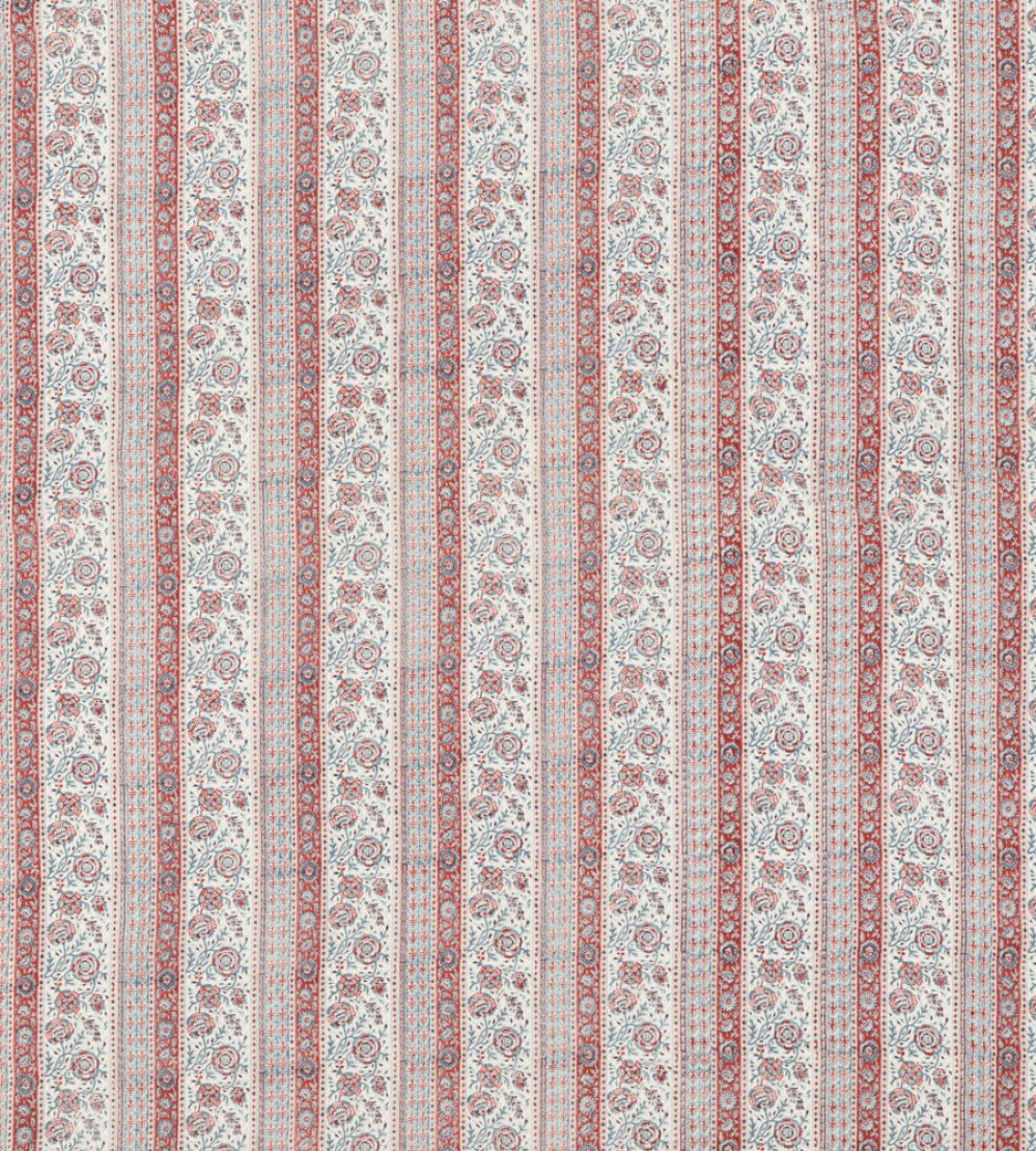 Tillington Fabric by GP & J Baker Red/Blue