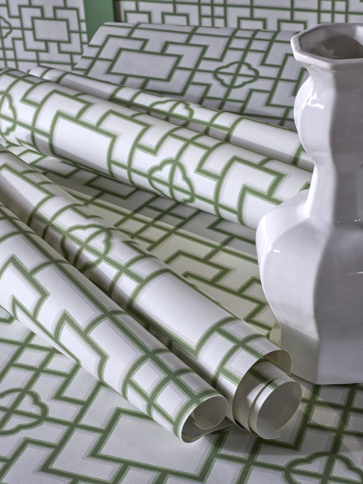 Tilly Wallpaper by Pierre Frey shown in a room setting (view 2)