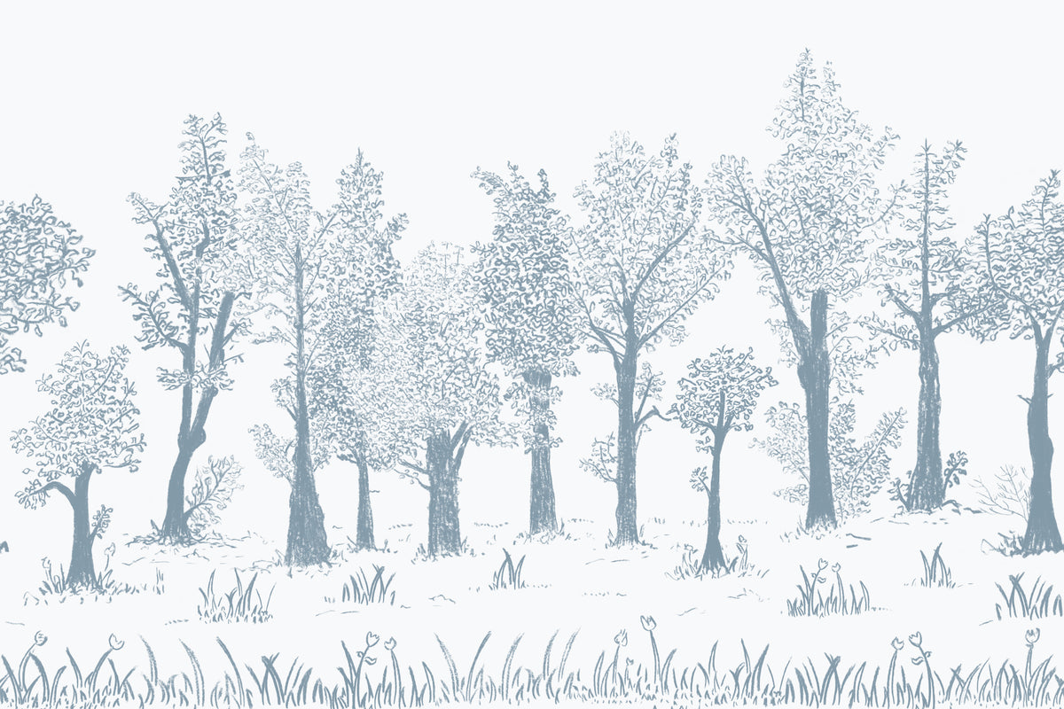 Timber Blue mural by Hovia