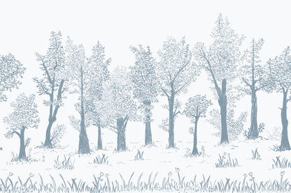 Timber Blue mural by Hovia