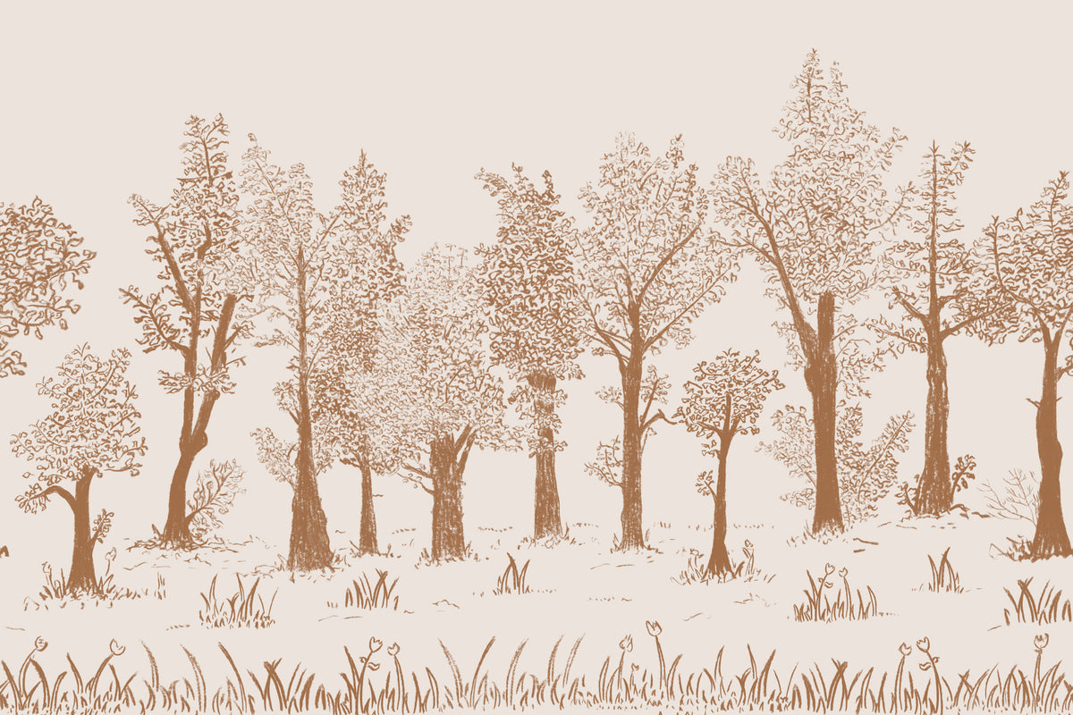Timber Brown mural by Hovia