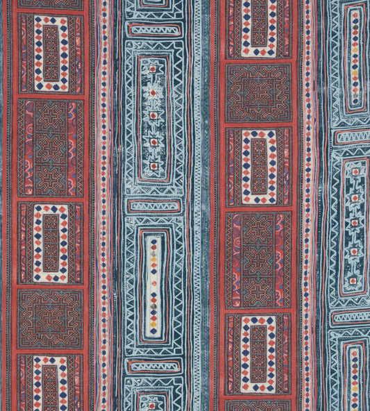 Time Teller Fabric by Christopher Farr Cloth Berry