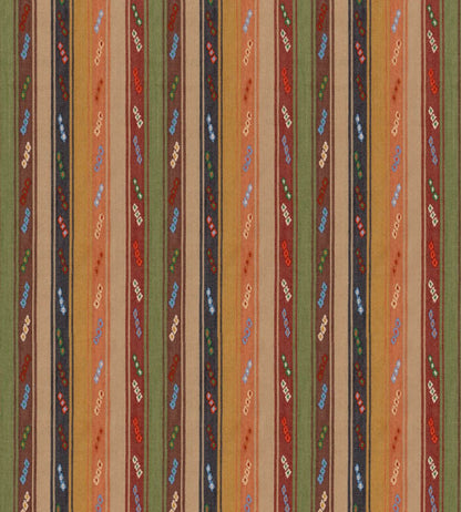 Tip Toe Fabric by GP & J Baker Earth/Indigo