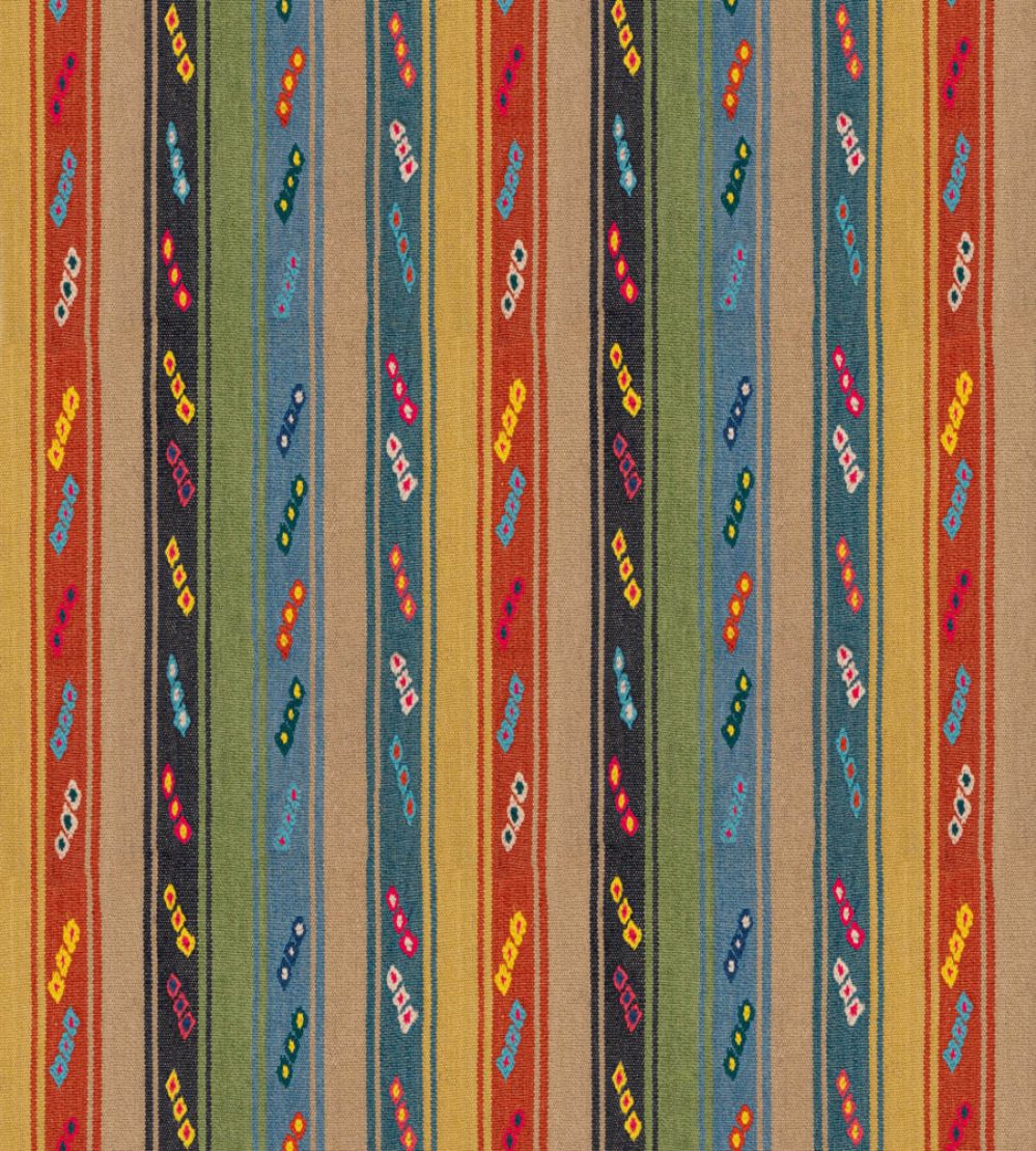 Tip Toe Fabric by GP & J Baker Teal/Spice