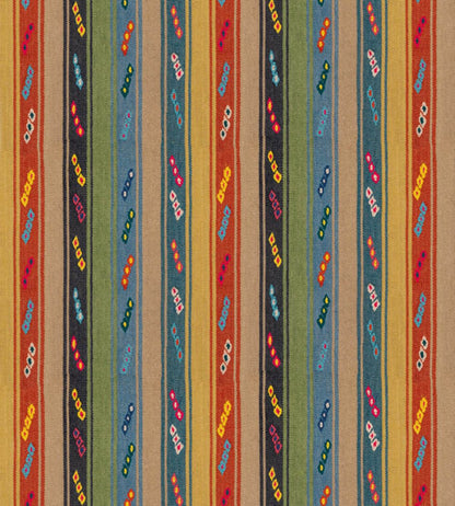 Tip Toe Fabric by GP & J Baker Teal/Spice