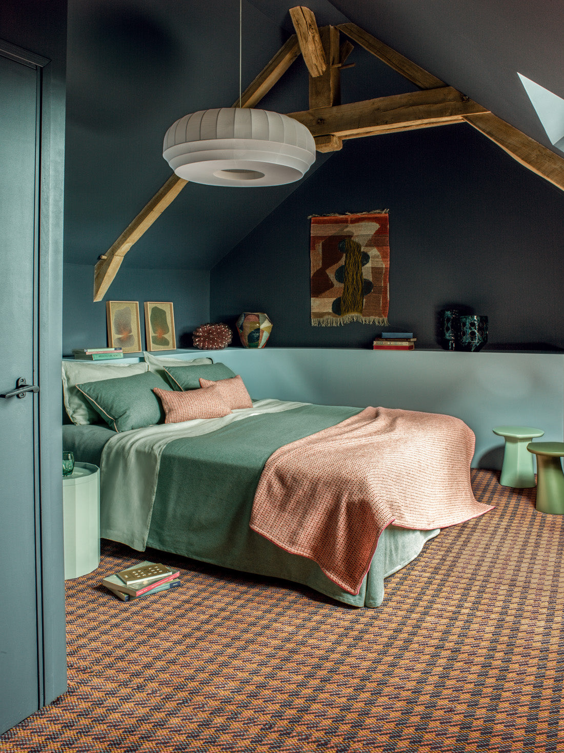 Tírna Axminster Rug by Pierre Frey shown in a room setting (view 2)