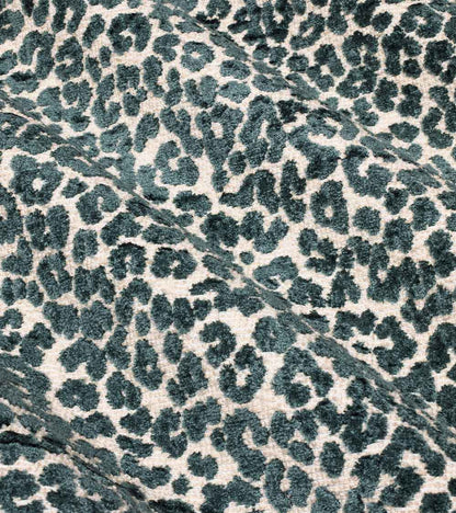 Bagheera Fabric by Casa Lopez in Peacock