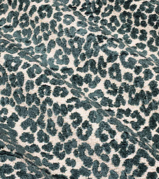 Bagheera Fabric by Casa Lopez in Peacock