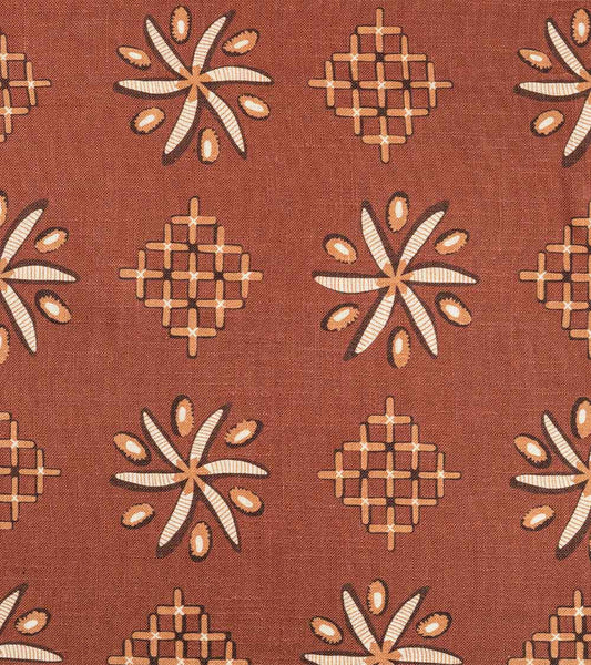 Casimir Fabric by Casa Lopez in Brown