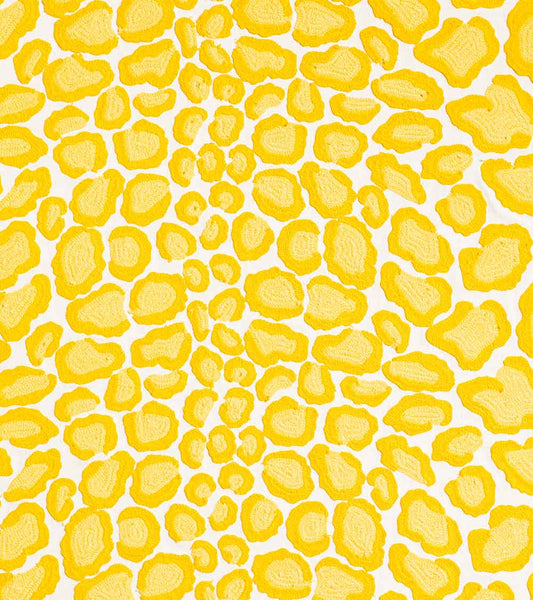 Coup de Griffe Fabric by Casa Lopez in Yellow
