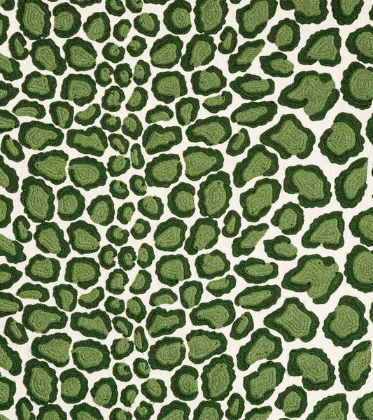 Coup de Griffe Fabric by Casa Lopez in Green