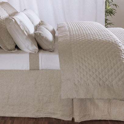 Hudson Linen Bed Skirt