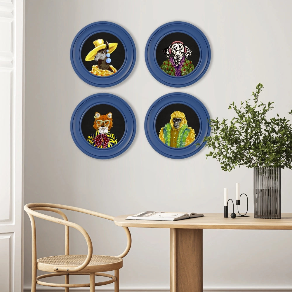 Todd framed art print by Brand McKenzie styled on a wall, room view 1