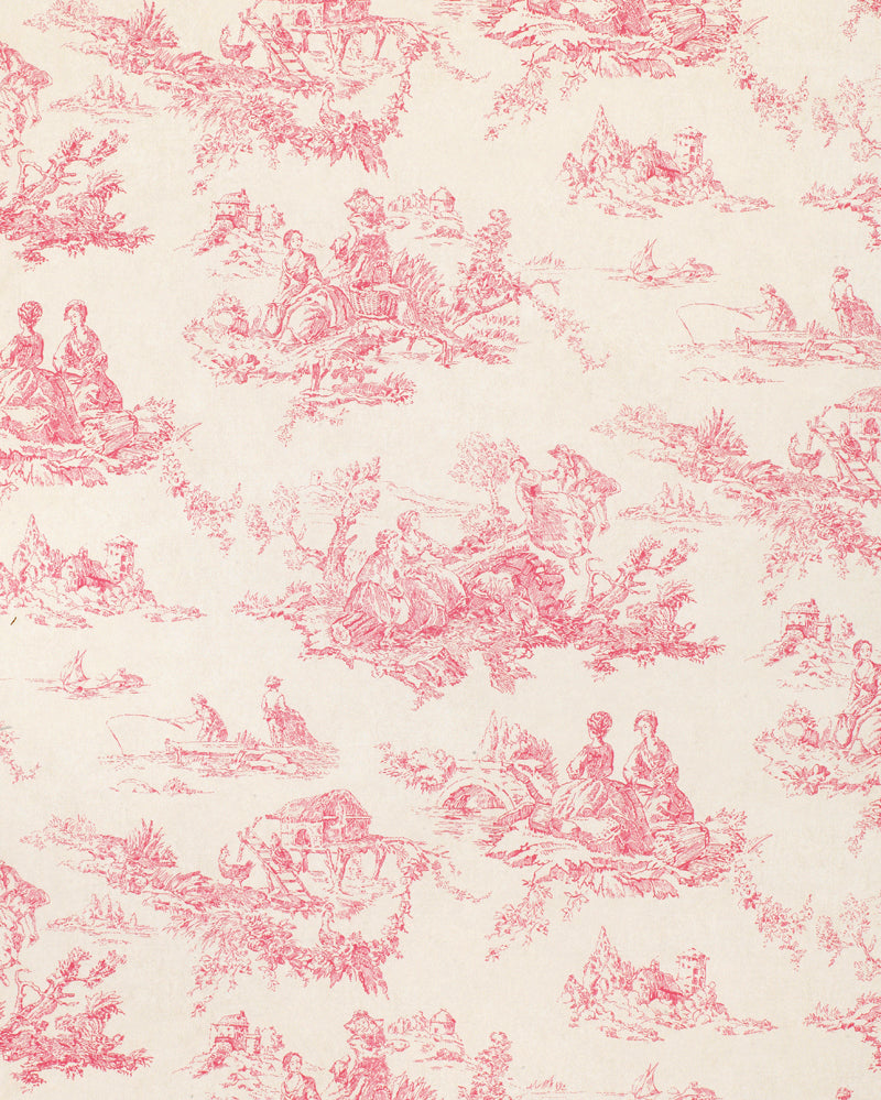 Toile de Poulet Wallpaper by Cabbages & Roses – The ReBorn House
