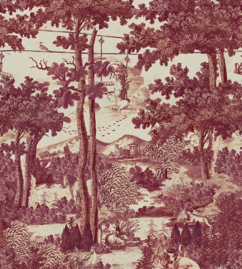 Toile du Carpathians Wallpaper by MINDTHEGAP Ruby