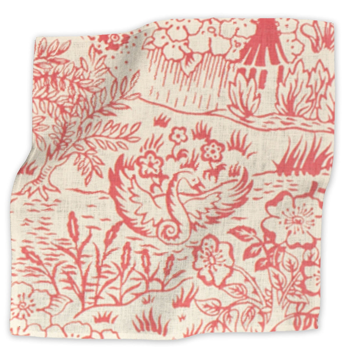 Toile Fabric by Kathryn M. Ireland in Peony