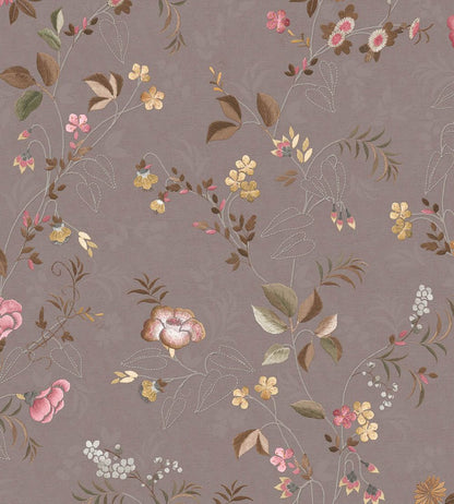 Tokyo Blossem Wallpaper by Eijffinger Pink Mauve